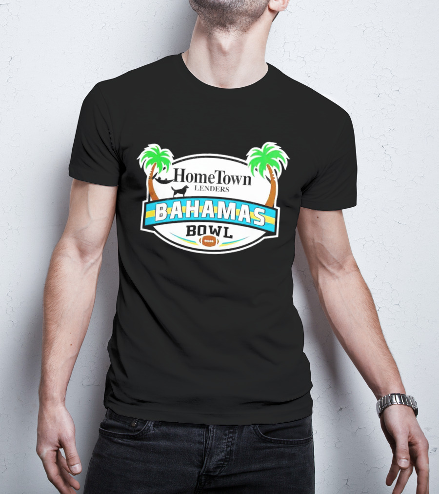 HomeTown Lenders Bahamas Bowl Palms Football T-Shirt