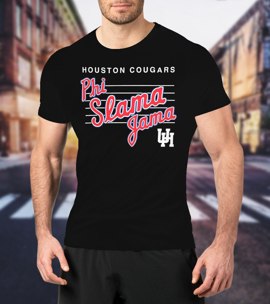 Houston Cougars Phi Slama Jama UH T-Shirt