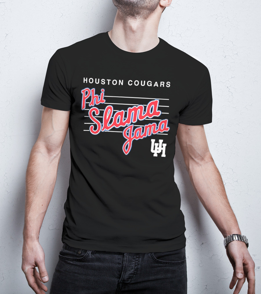 Houston Cougars Phi Slama Jama UH T-Shirt