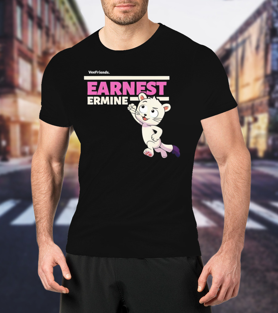 VeeFriends Earnest Ermine Character T-Shirt