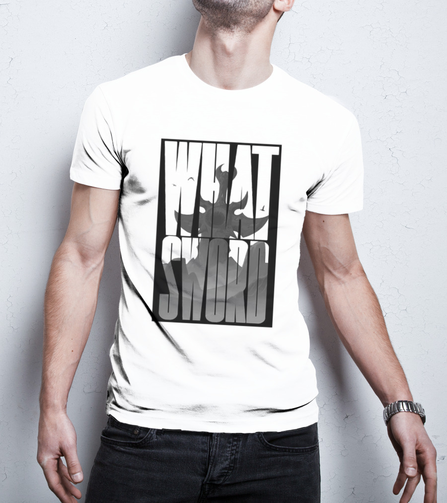 WHAT SWORD Dark Fantasy Dragon T-Shirt