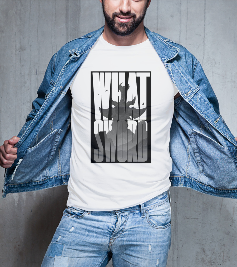 WHAT SWORD Dark Fantasy Dragon T-Shirt