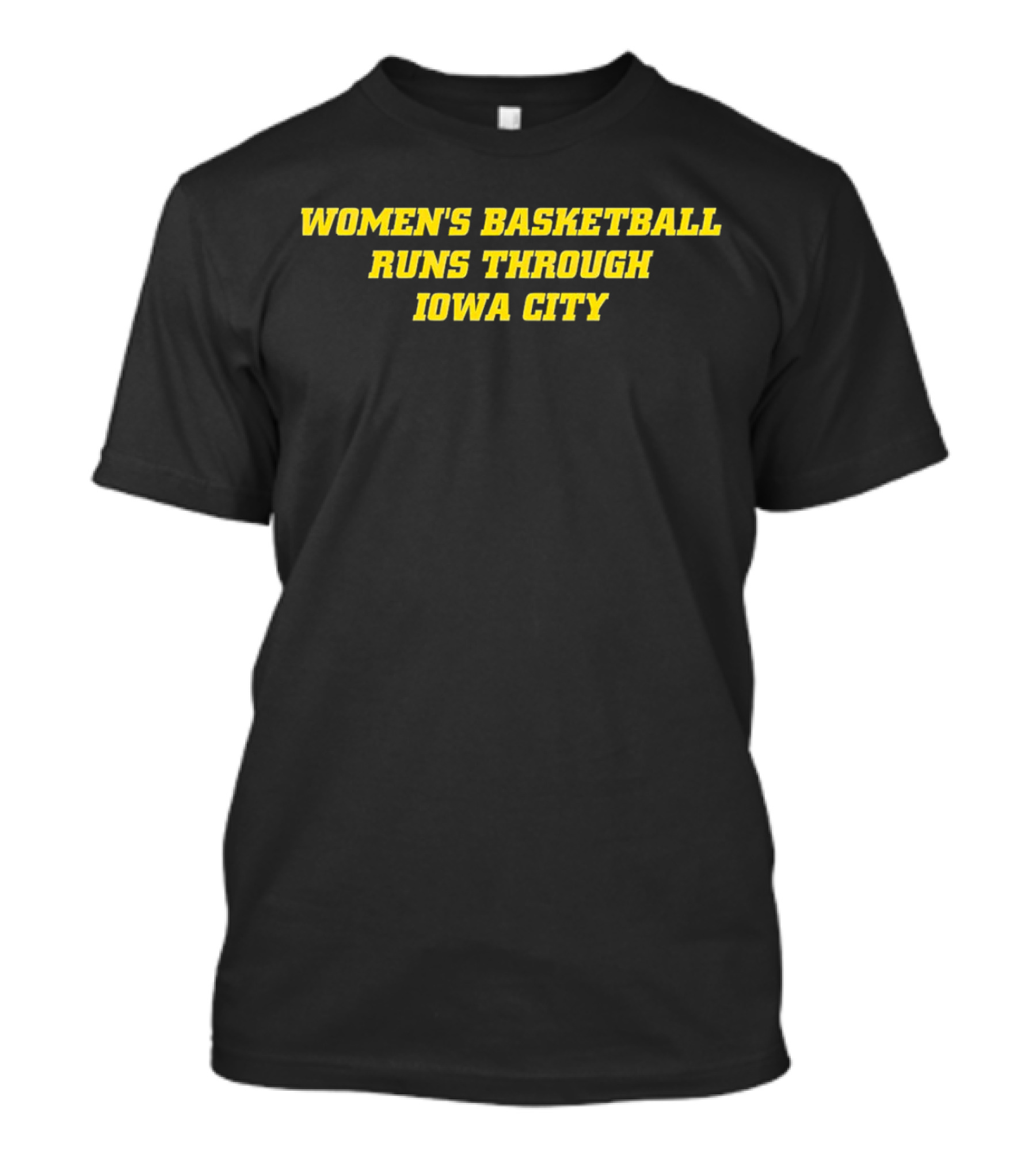 WOMEN'S BASKETBALL RUNS THROUGH IOWA CITY SPORTS PRIDE T-Shirt
