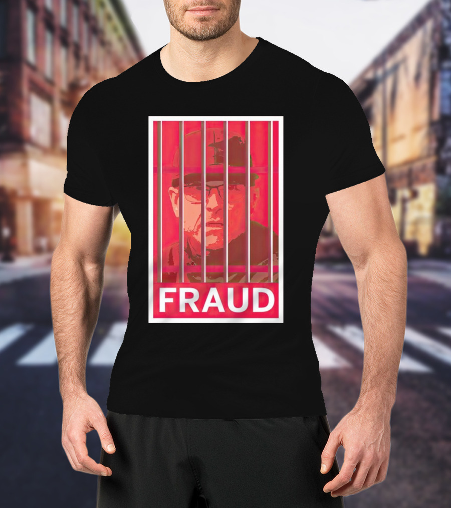 Jim Harbaugh Behind Bars Fraud T-Shirt