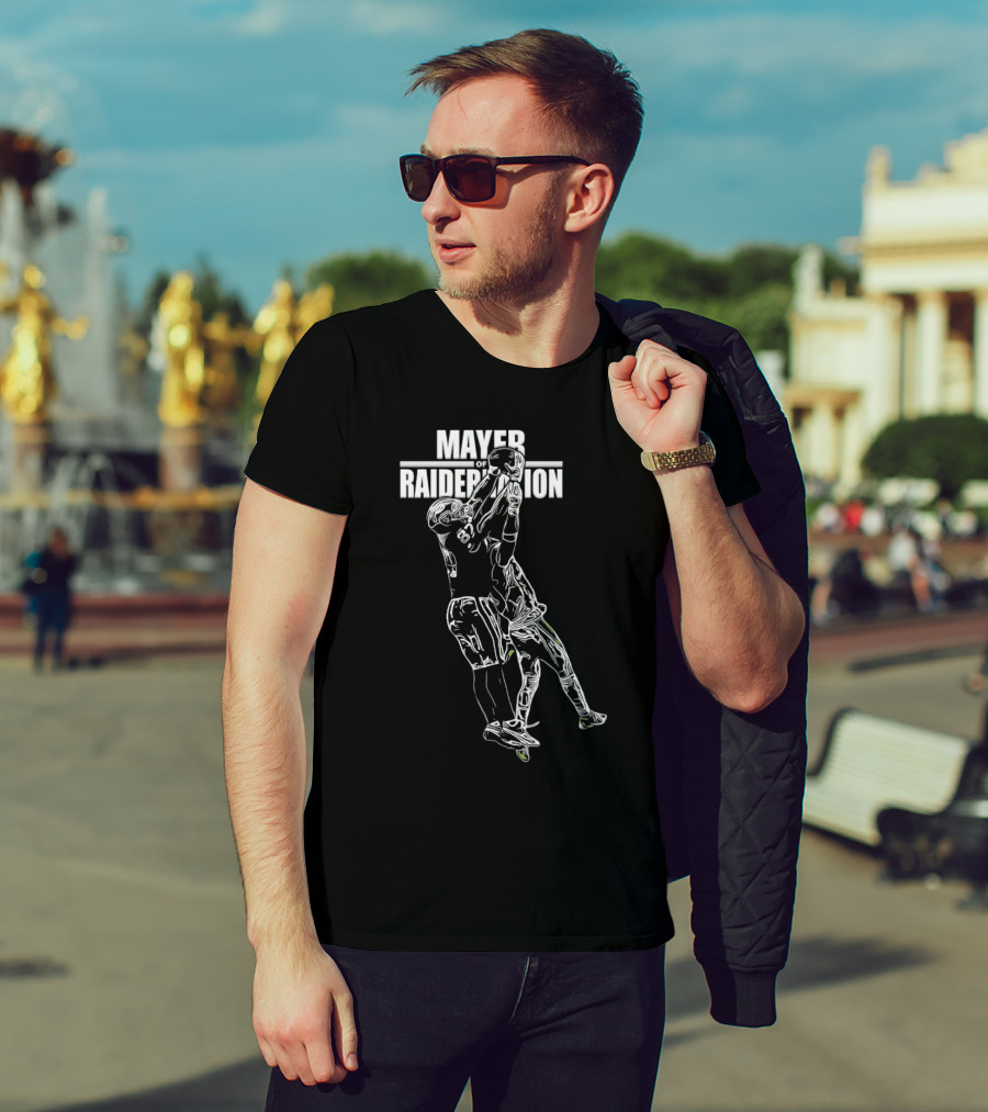 Mayer Of Raidernation Football Action T-Shirt