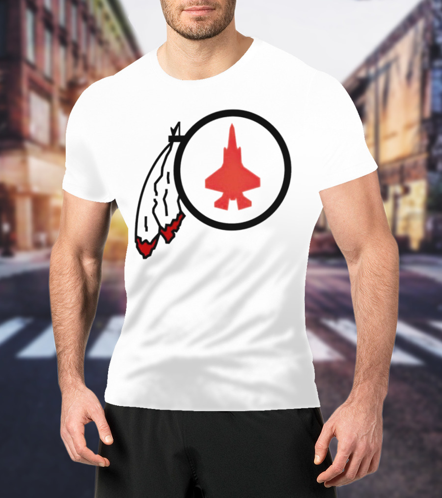 Ultah Native Rocket Red Jet Feathers T-Shirt