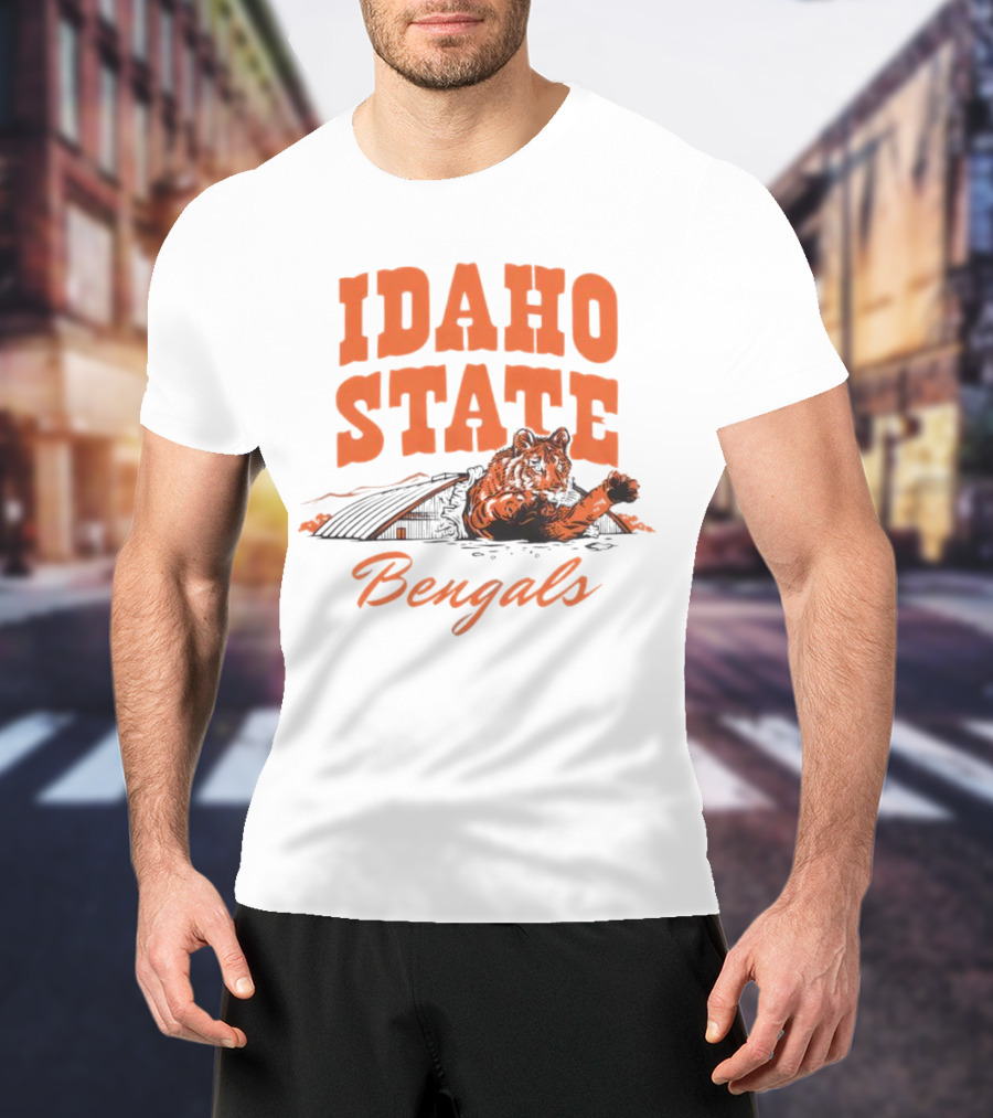 Idaho State Bengals Tiger T-Shirt
