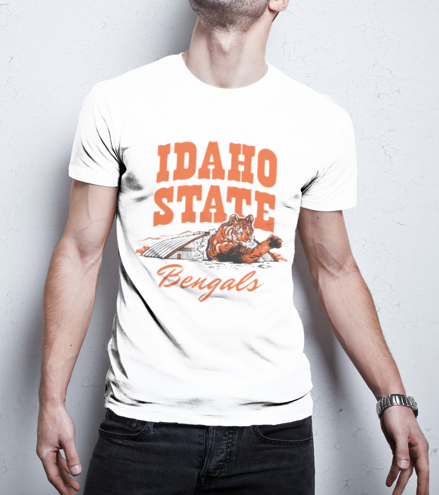 Idaho State Bengals Tiger T-Shirt