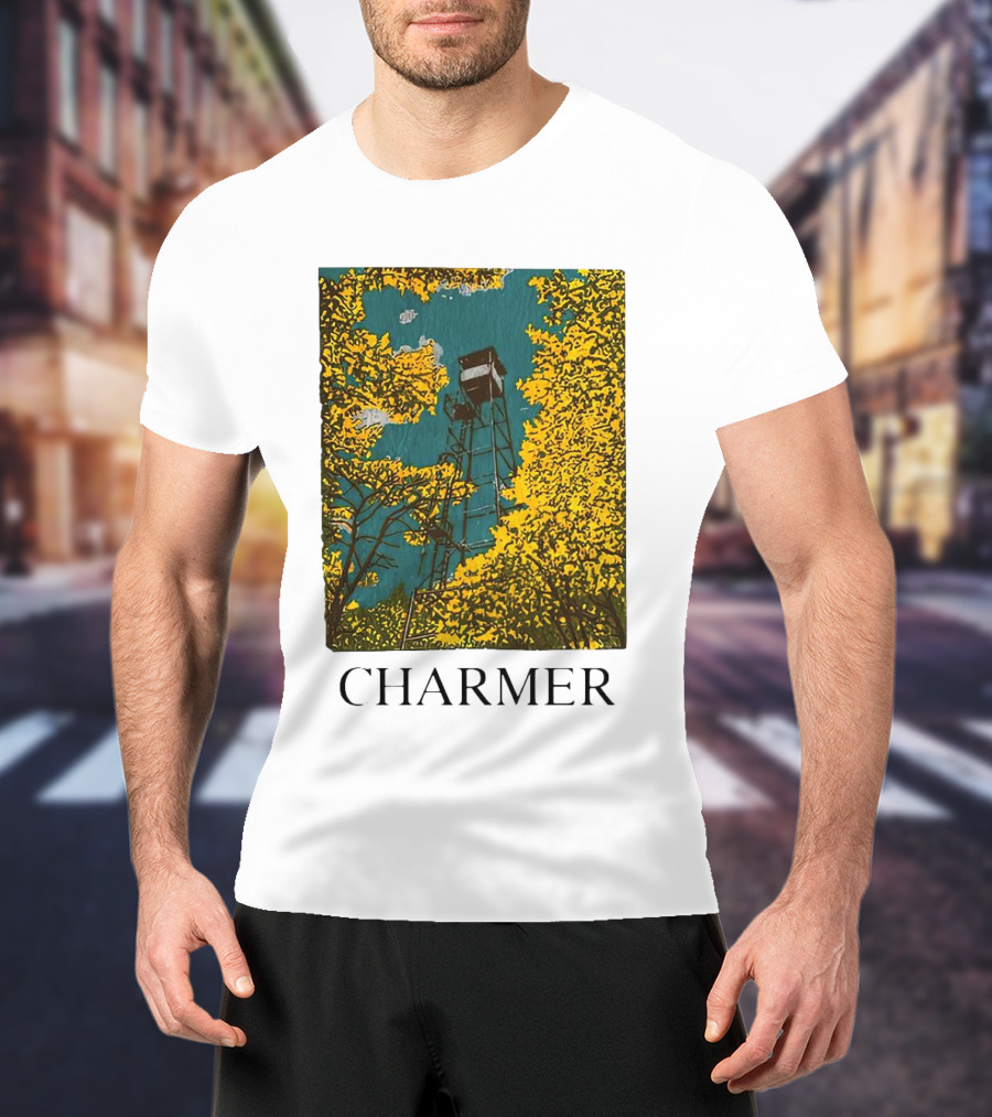 Charmer Fire Watch Tower Golden Foliage T-Shirt