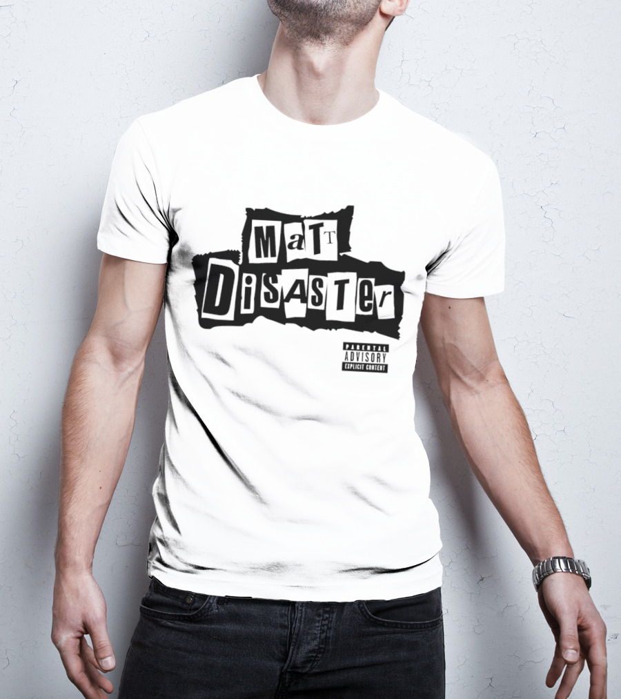 Matt Disaster Explicit Content Mr. Pink T-Shirt