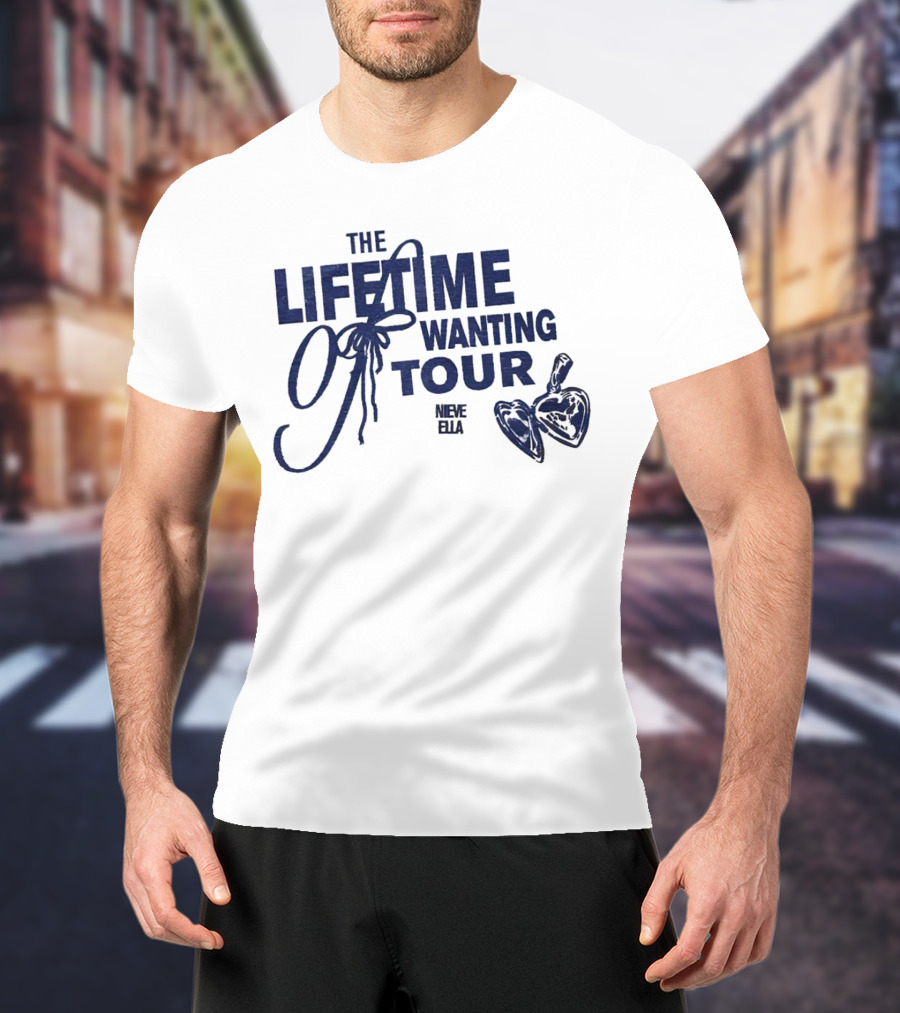 The Lifetime Wanting Tour Nieve Ella Heart T-Shirt