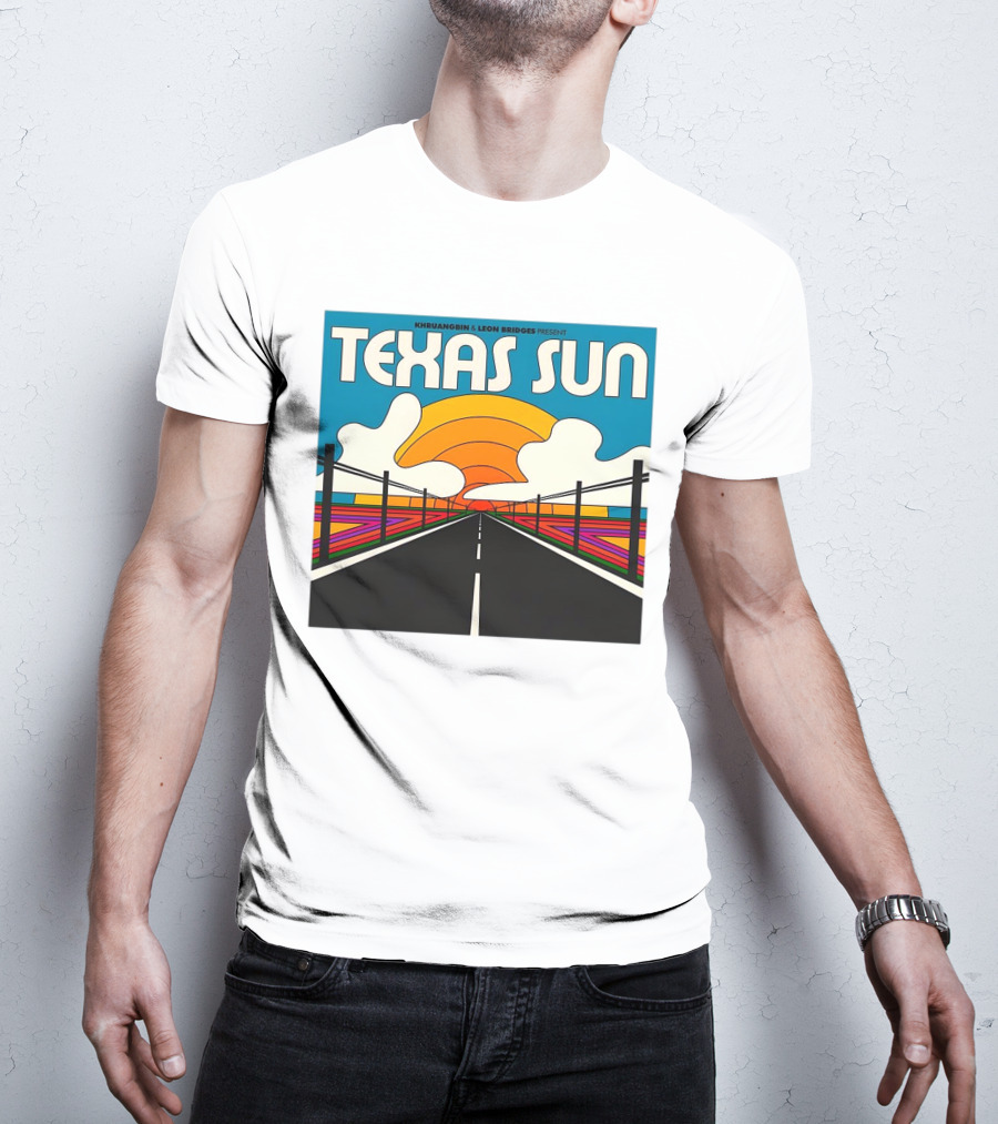 Khruangbin And Leon Bridges Present Texas Sun United State T-Shirt