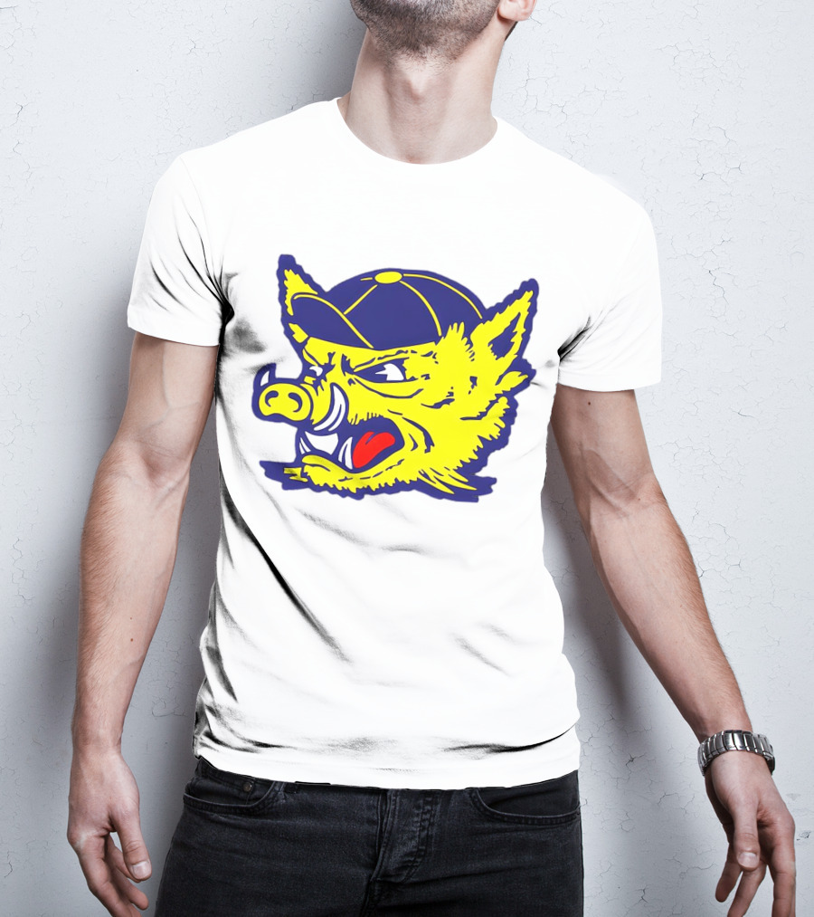 Vamos Javelinas Texas Football Fierce Yellow Mascot T-Shirt