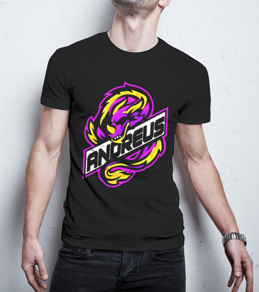 ANDREUS Dragon Logo Aoandreus13 T-Shirt