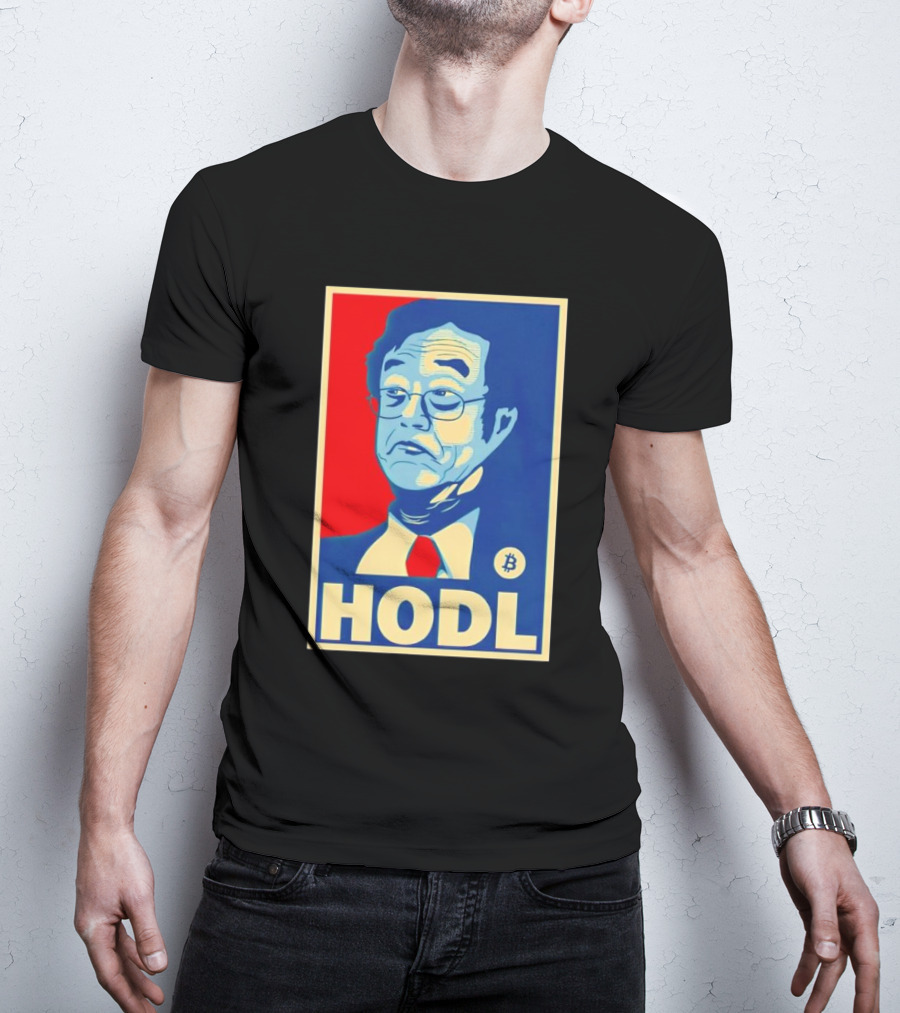 Satoshi Hodl Bitcoin Hope Poster Icon T-Shirt