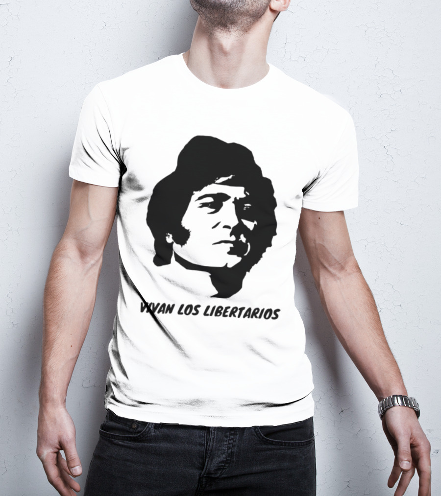Javier Milei Vivan Los Libertarios Argentina Libertarian Movement T-Shirt