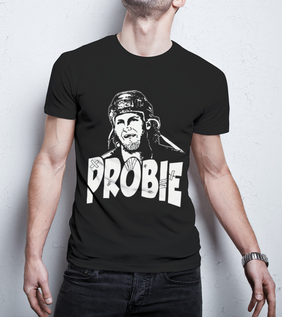 Bob Probert Probie Hockey T-Shirt