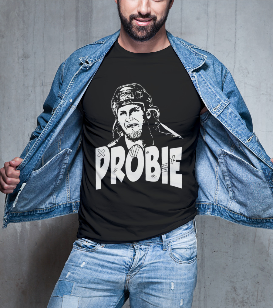 Bob Probert Probie Hockey T-Shirt