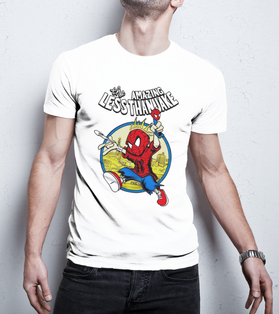 The Less Than Jake Amazing Jake Spider-Man T-Shirt