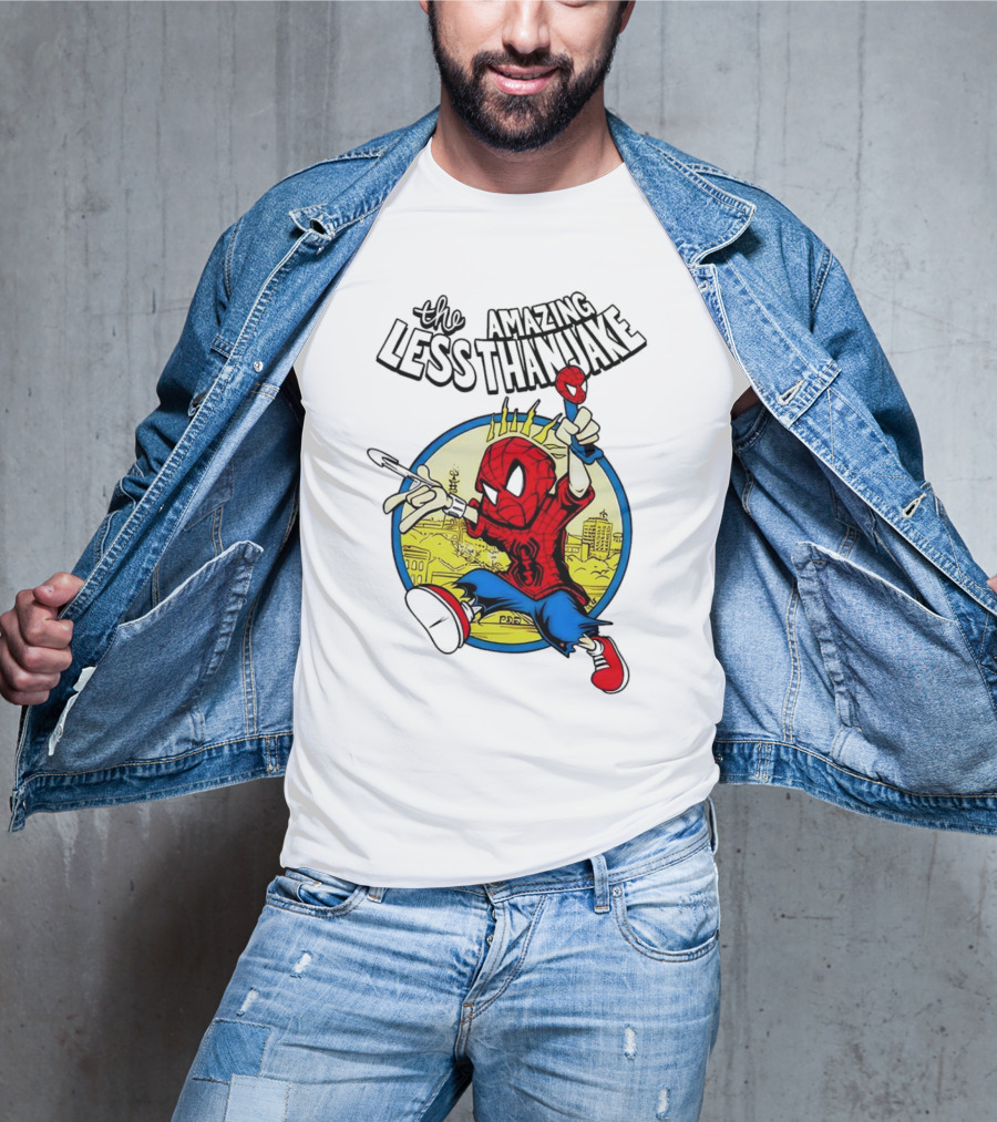 The Less Than Jake Amazing Jake Spider-Man T-Shirt