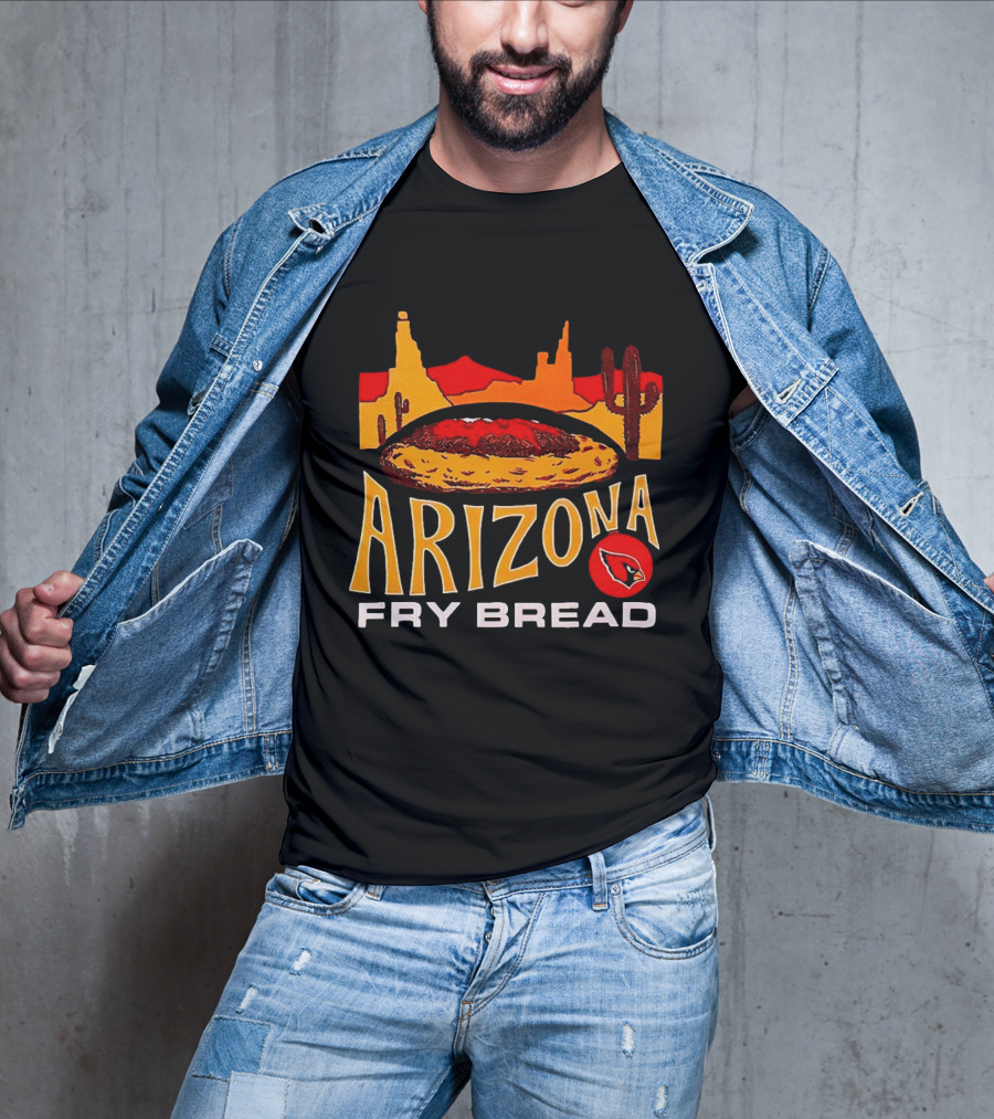 Arizona Fry Bread Arizona Cardinals NFL Desert Scene T-Shirt