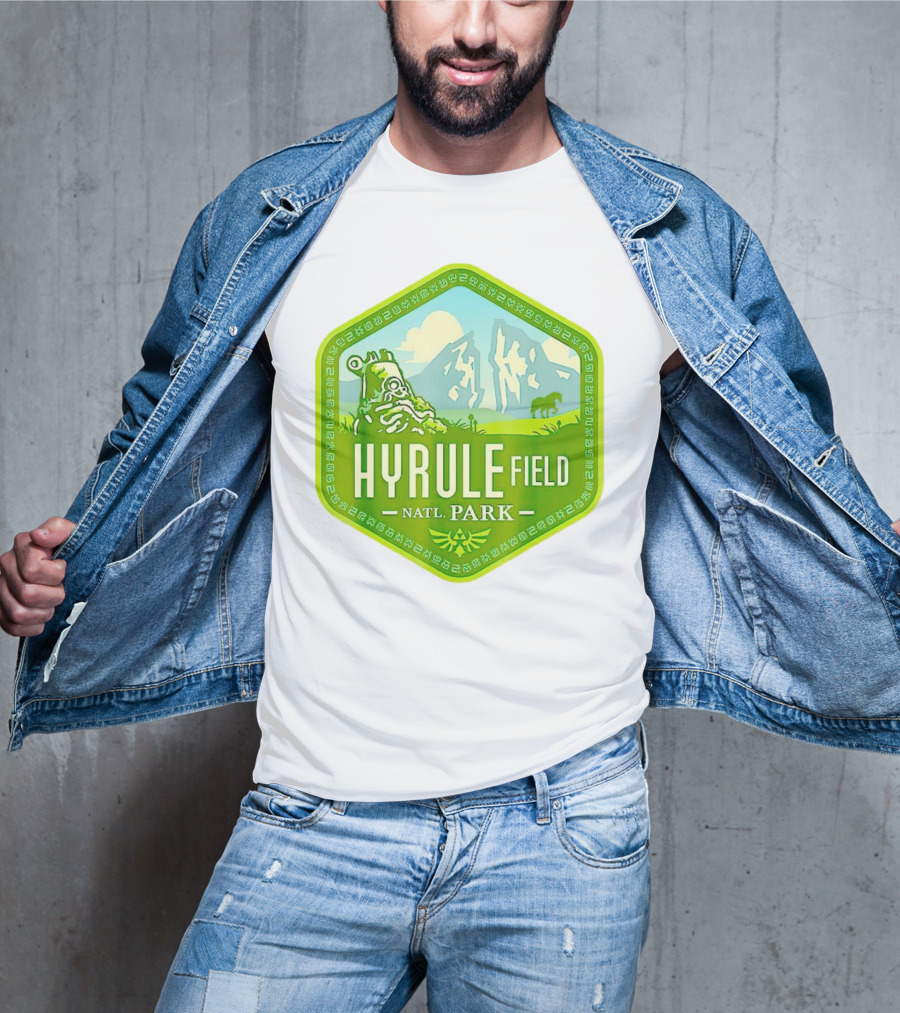 Hiking Wanderlust Hyrule Field National Park T-Shirt
