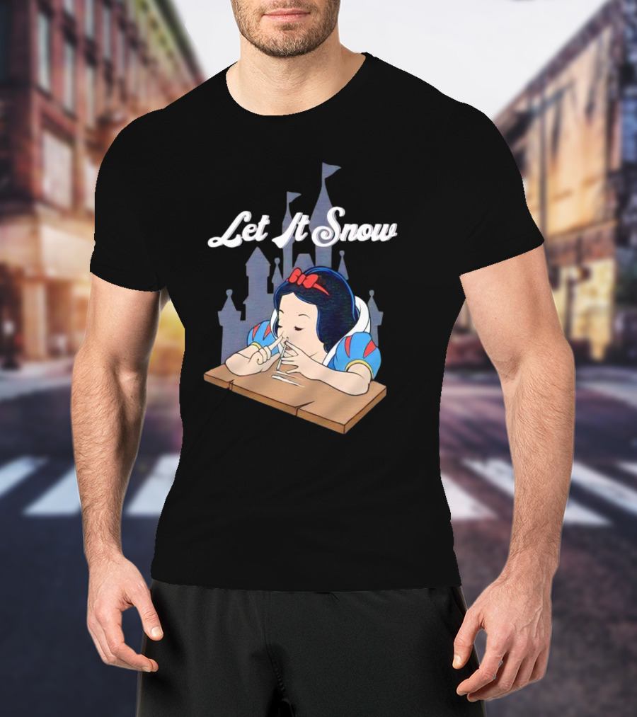 Let It Snow Snow White T-Shirt