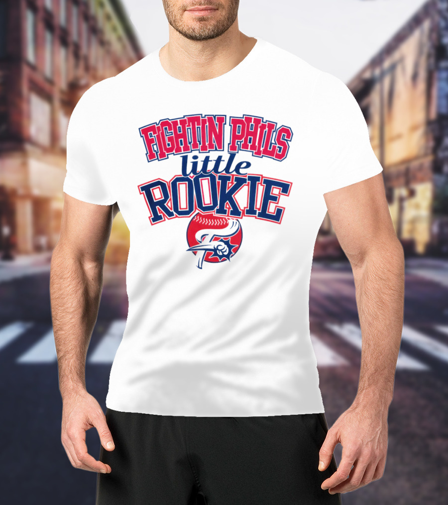 Fightin Phils Little Rookie Baseball Toddler T-Shirt