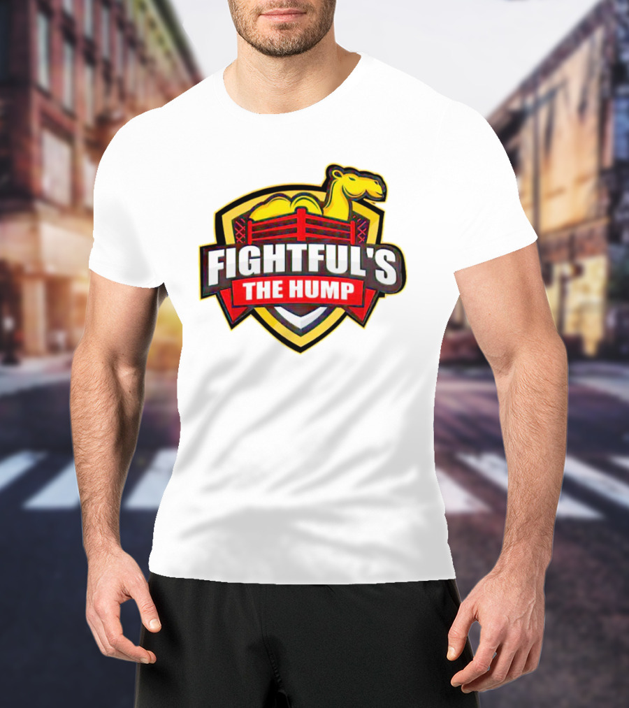 Fightful's The Hump Wrestling Camel Badge T-Shirt