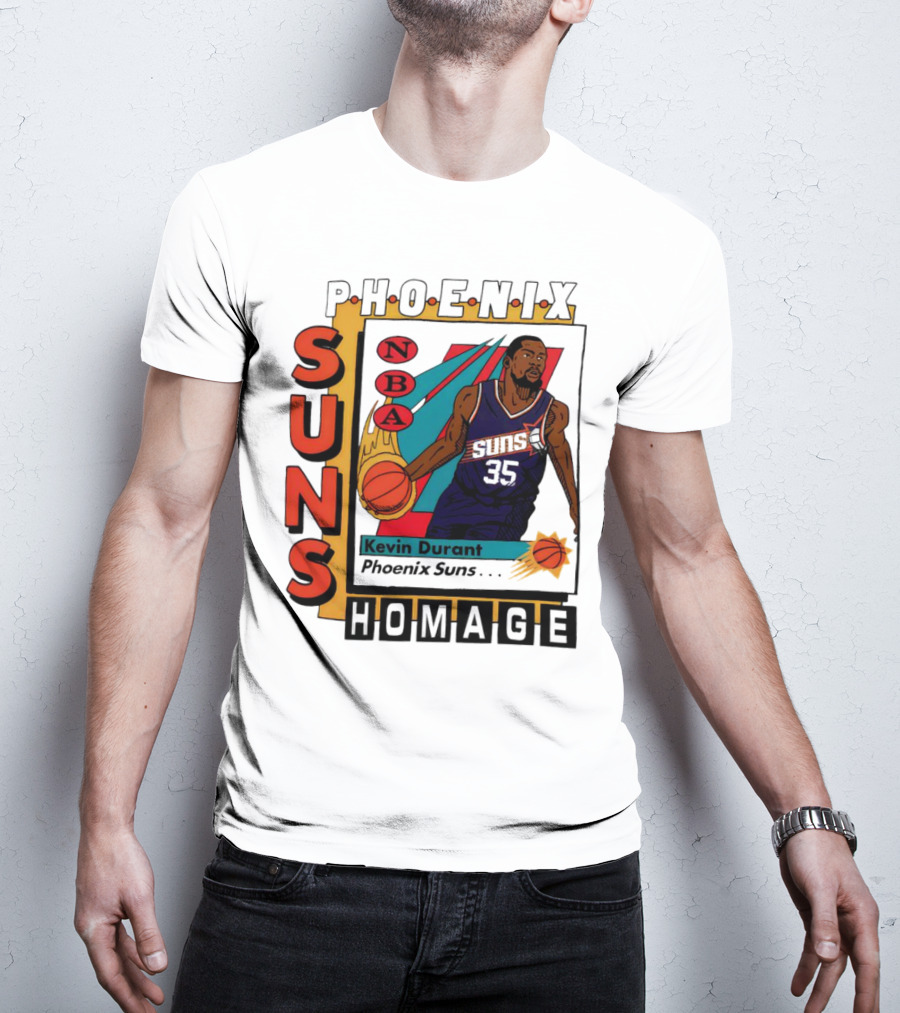 Kevin Durant Phoenix Suns NBA SkyBox Homage T-Shirt