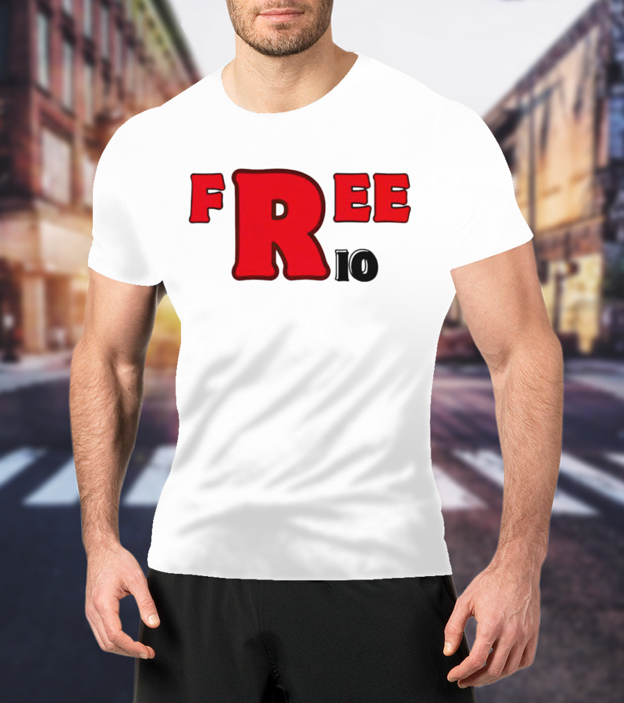 Peeta Mellark Free Rio Da Yung Rose Bold Red Letters T-Shirt