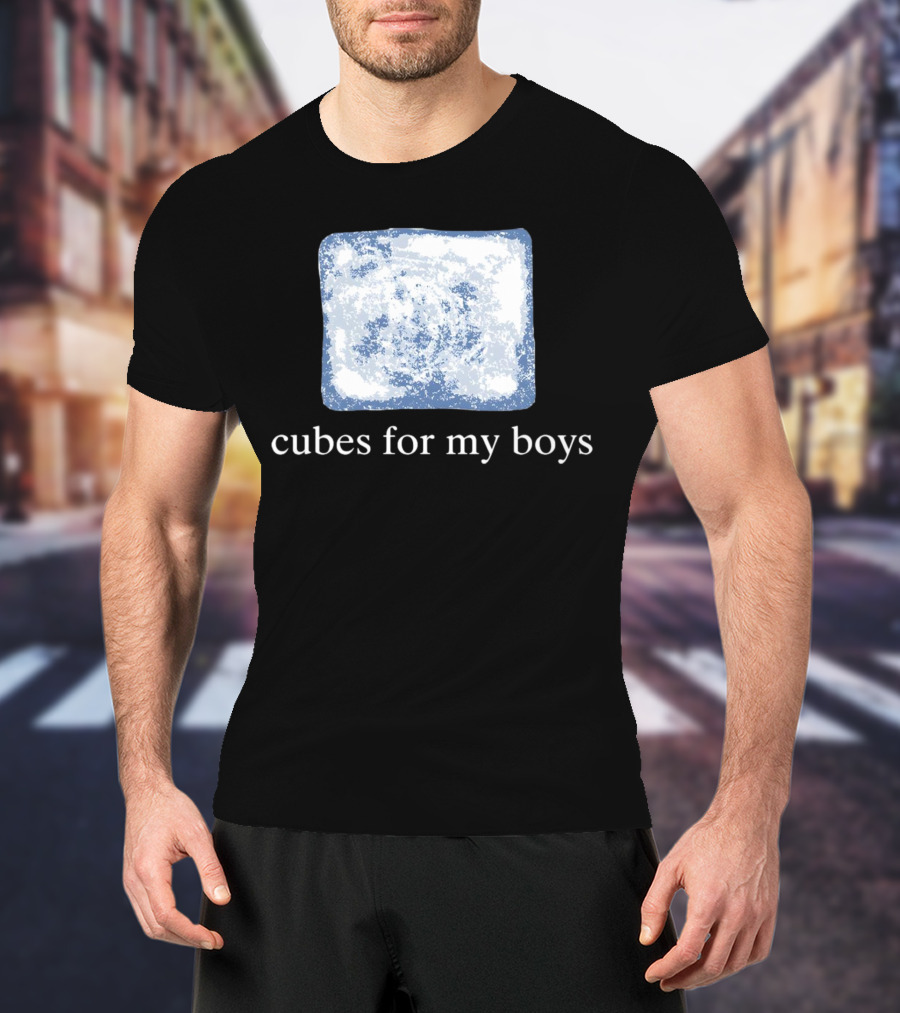 Cubes For My Boys Ice Block T-Shirt