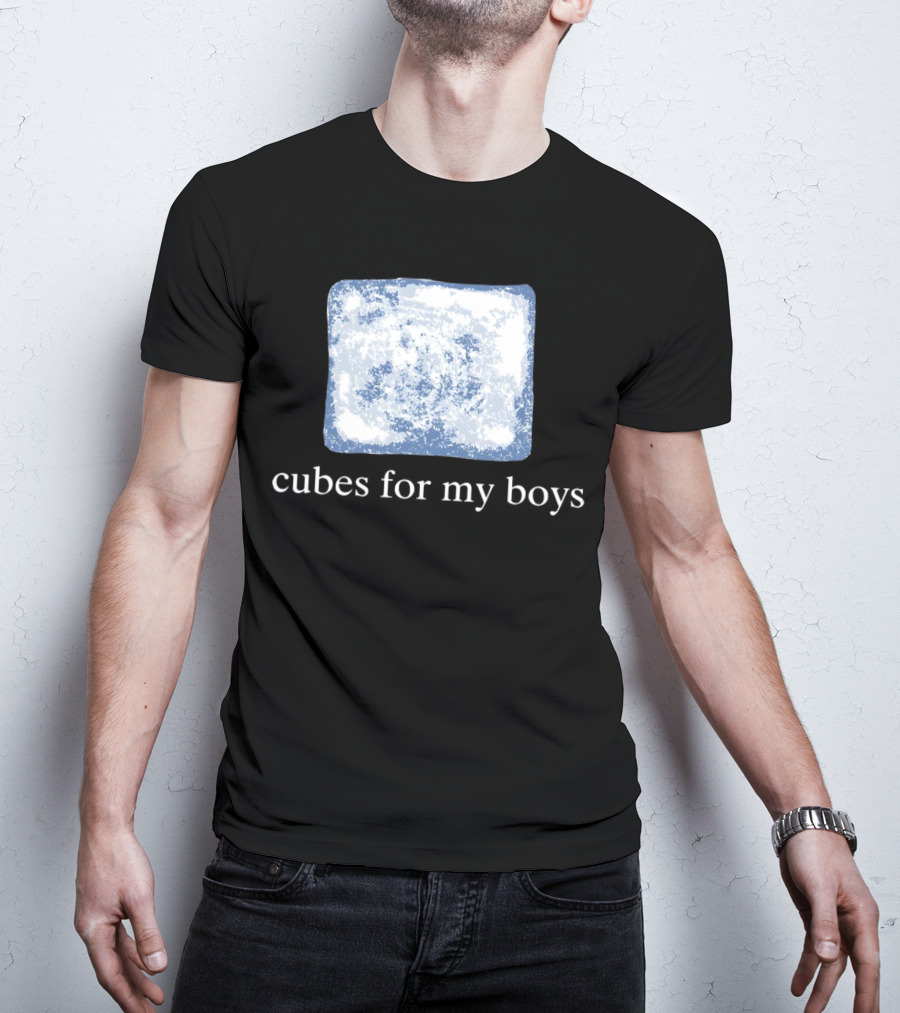 Cubes For My Boys Ice Block T-Shirt