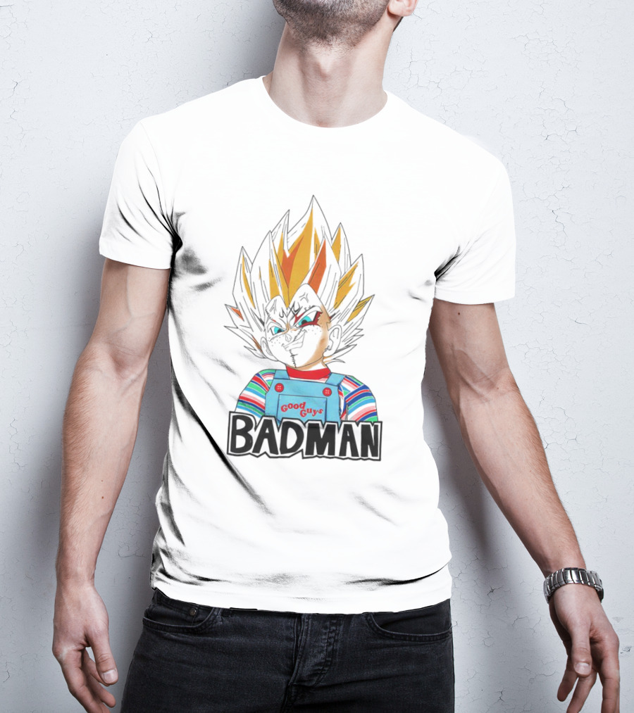 Badman Vegeta Chucky Good Guys Overalls T-Shirt