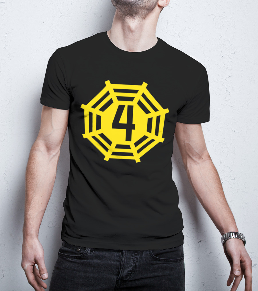 Oregon Ducks Football Number 4 Spence Dharma Initiative T-Shirt