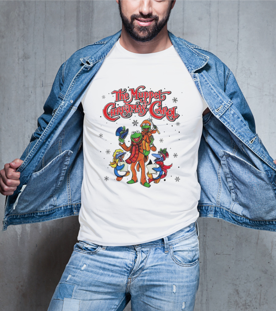 The Muppet Christmas Carol Kermit And Friends Festive T-Shirt
