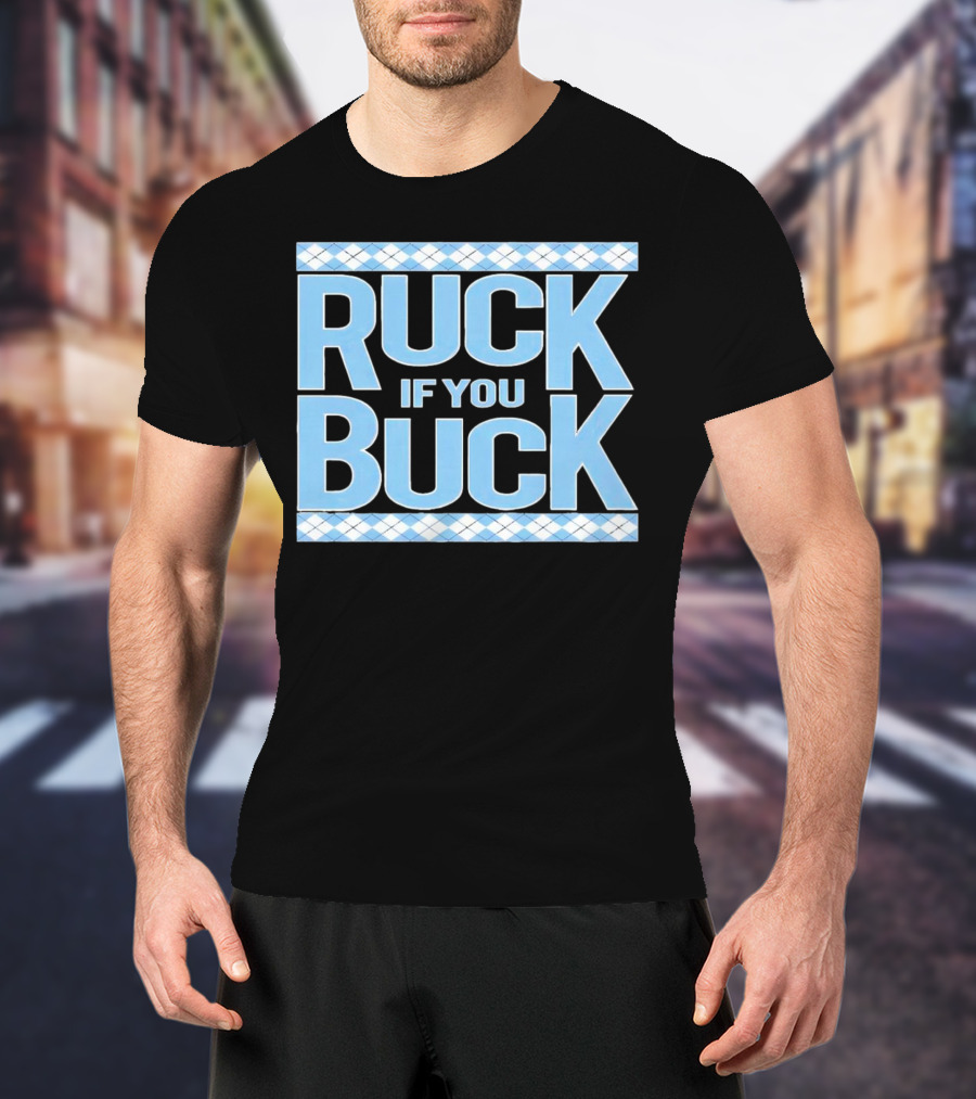 North Carolina Tar Heels Kaimon Rucker Ruck If You Buck Argyle T-Shirt