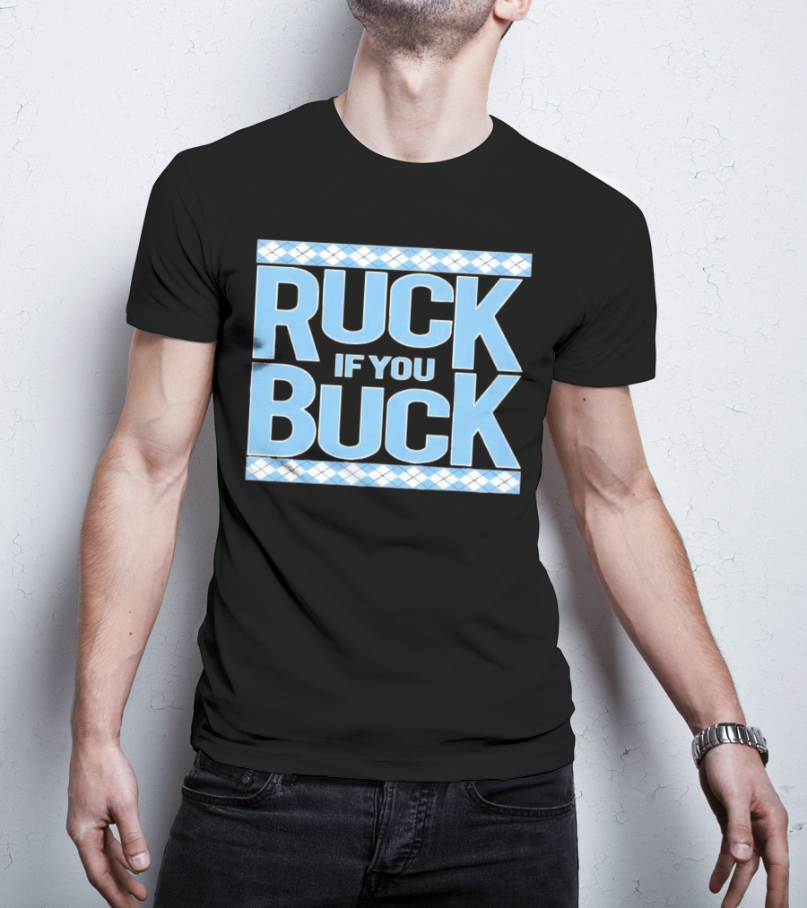 North Carolina Tar Heels Kaimon Rucker Ruck If You Buck Argyle T-Shirt