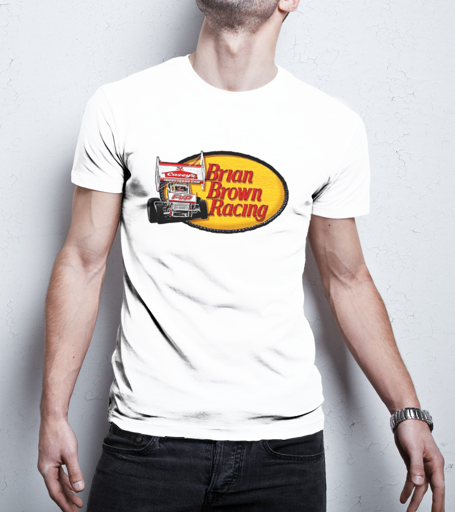 Brian Brown Racing Casey's FVP Sprint Car Racing T-Shirt