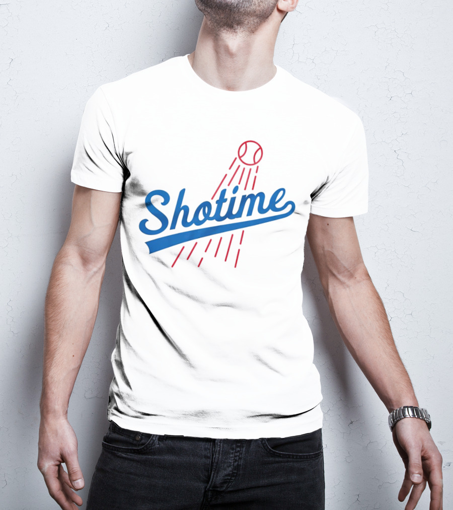 Shotime Baseball Dodgers Los Angeles T-Shirt