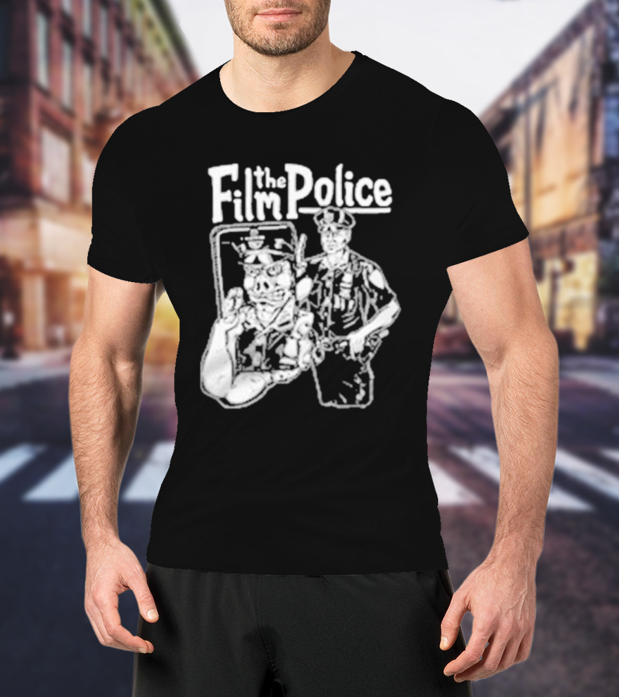 Punkwithacamera Film The Police Olafh Ace Officer Sketch T-Shirt