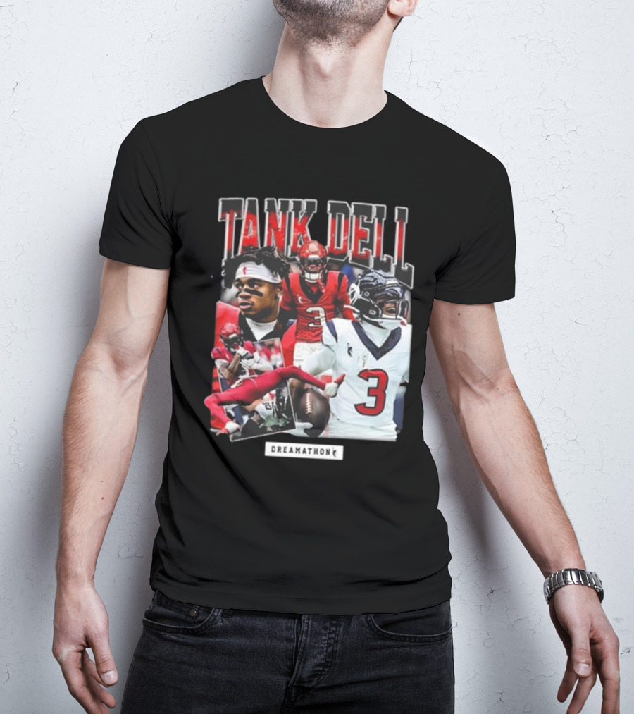 Tank Dell Dreamathon Football Montage T-Shirt