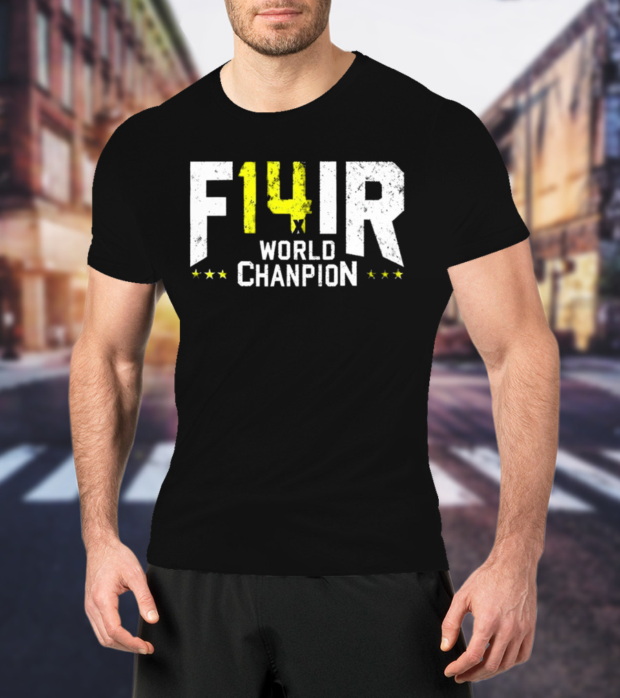 F14IR World Champion 14X Star T-Shirt