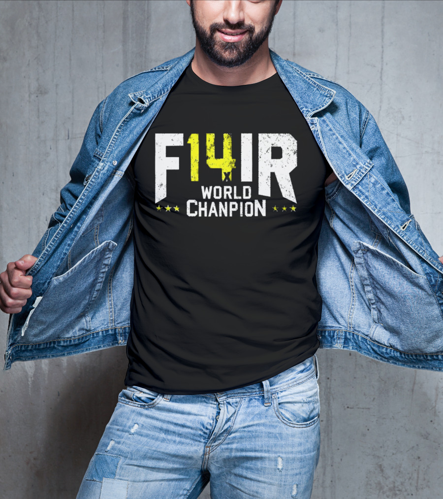 F14IR World Champion 14X Star T-Shirt