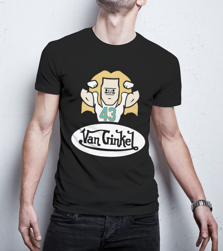 Van Ginkel 43 Cartoon Character With Muscles T-Shirt