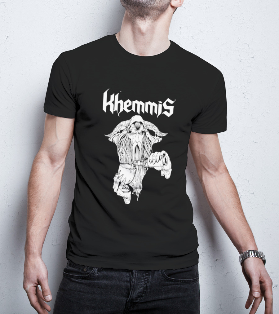 Khemmis Beer Wizard Goat-Pouring T-Shirt