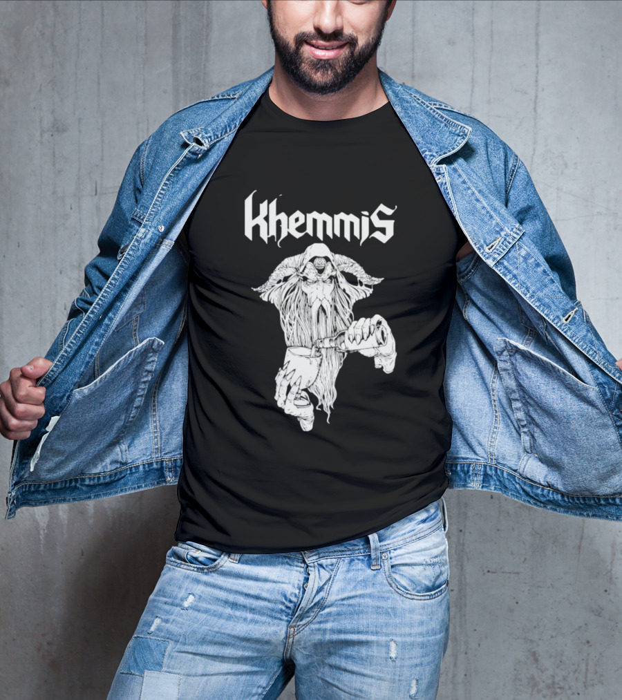 Khemmis Beer Wizard Goat-Pouring T-Shirt