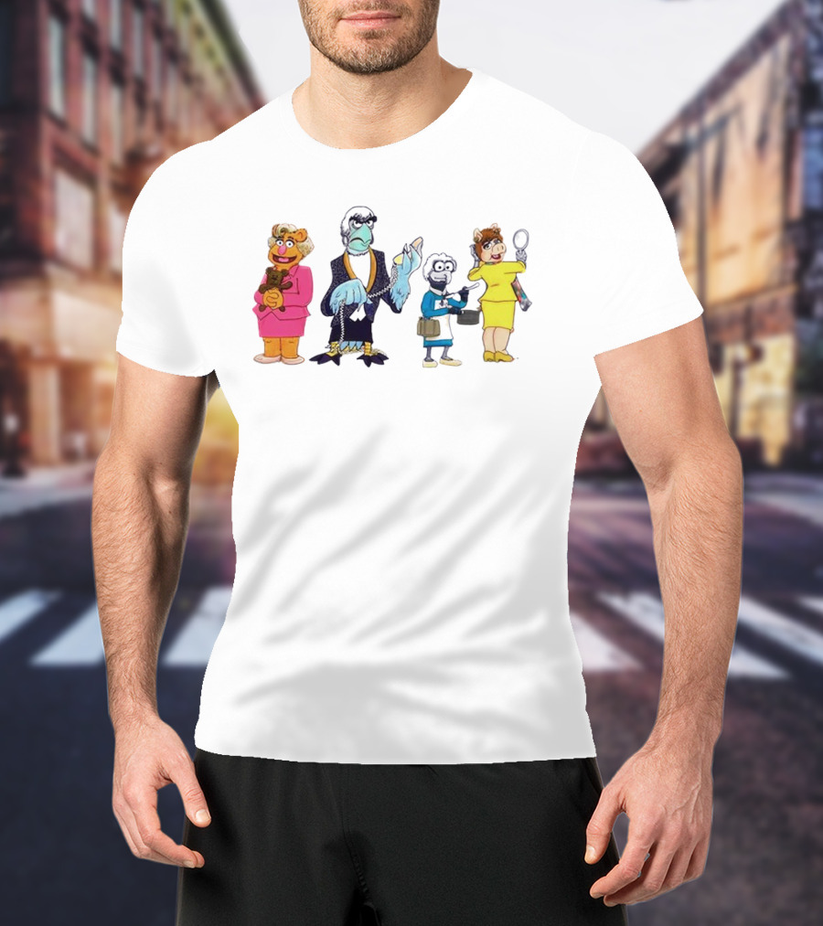 Golden Girls Muppets Characters Mashup T-Shirt