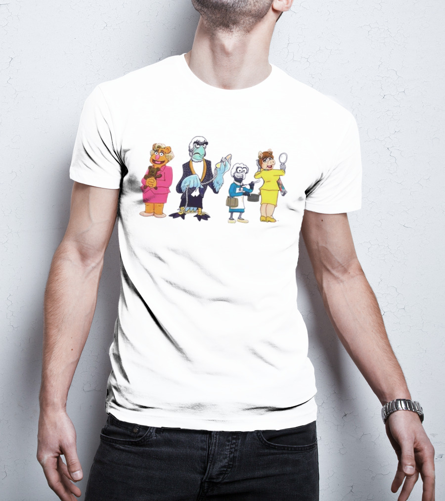 Golden Girls Muppets Characters Mashup T-Shirt
