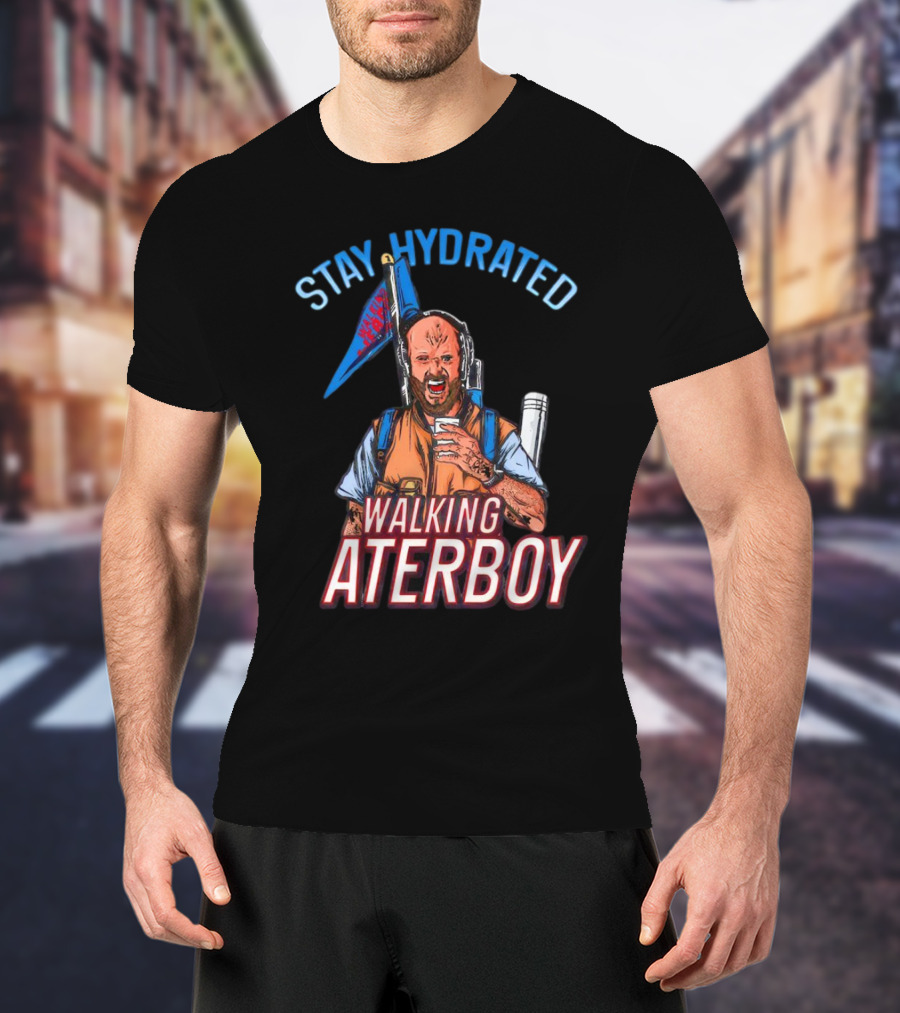Josh Alexander Stay Hydrated Walking WaterBoy T-Shirt